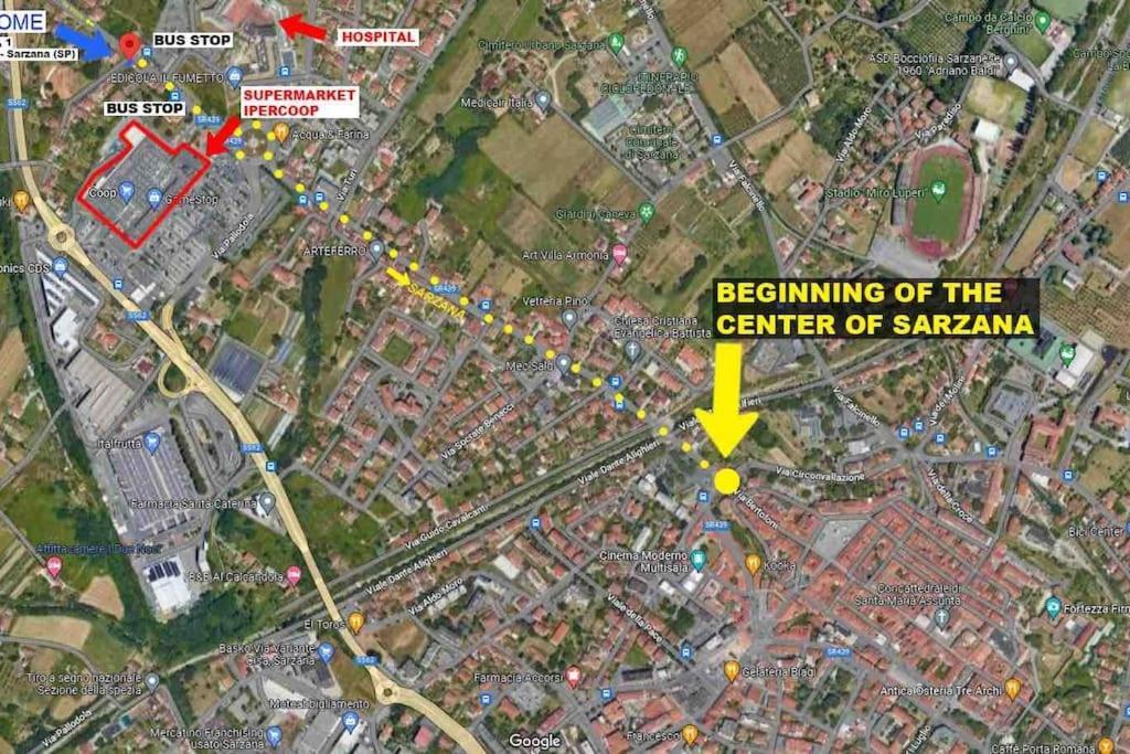 La Casetta Di Andreina Ferienhaus Sarzana